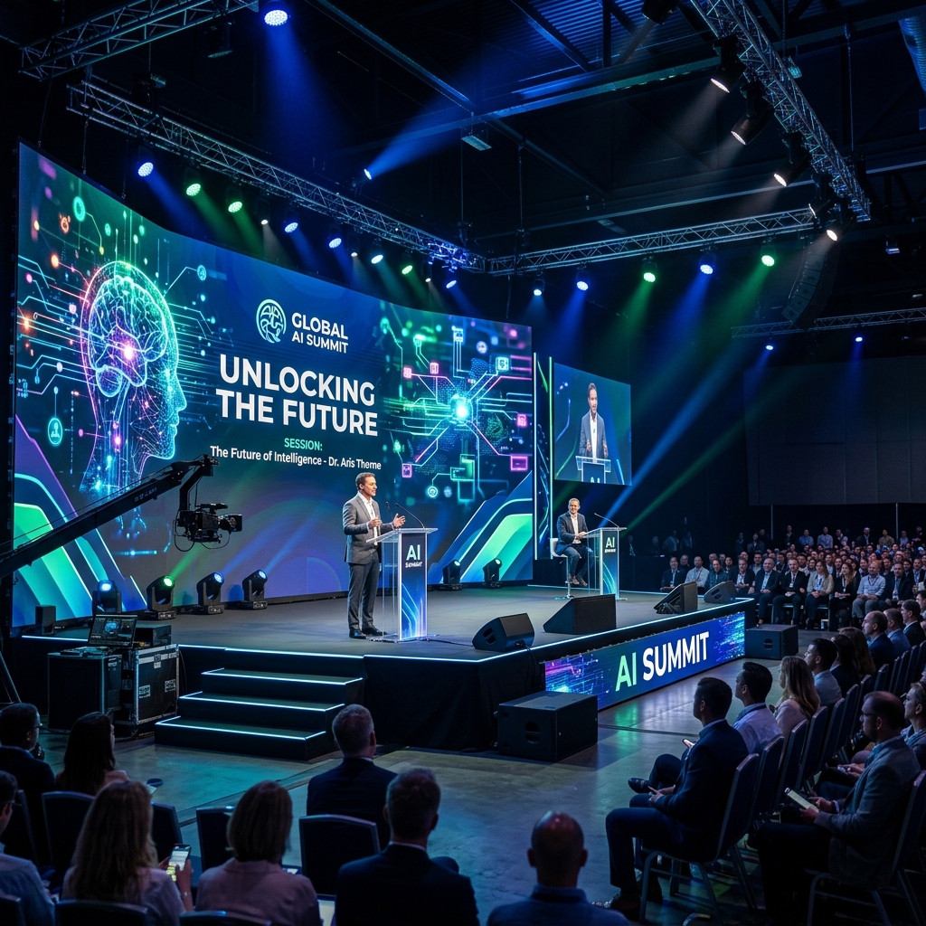 AI Summit stage
