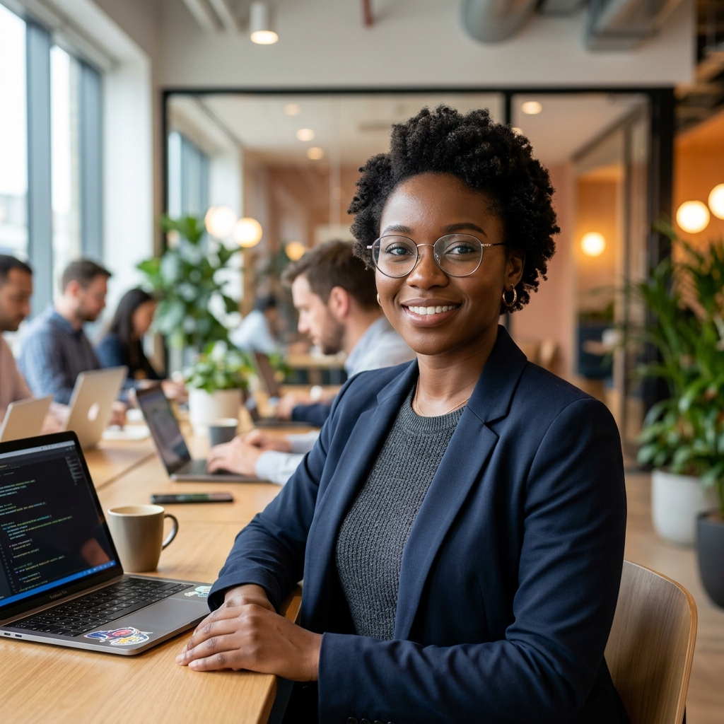Developer testimonial portrait